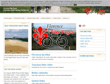 Tablet Screenshot of florencebikepages.com